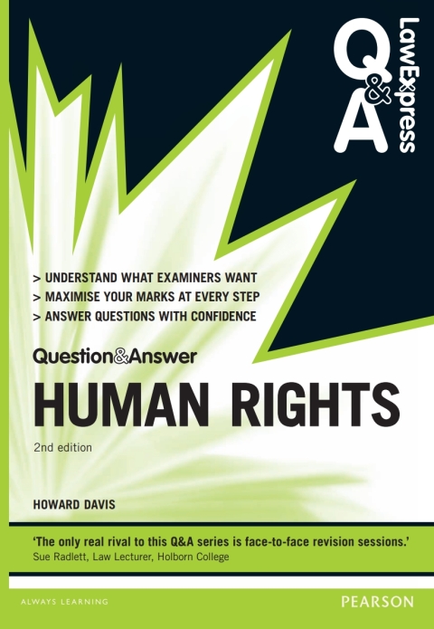 Cover image for book Law Express Question and Answer: Human Rights