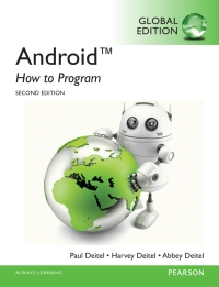 ANDROID HOW TO PROGRAM
