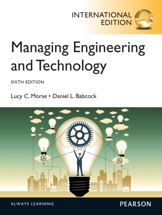 Managing Engineering and Technology an Intro to Management for Engineers