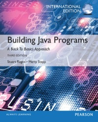 BUILDING JAVA PROGRAMS