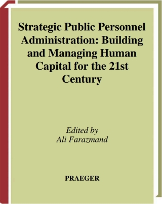 Strategic Public Personnel Administration