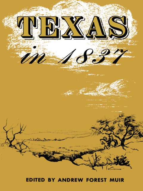 Cover image for book Texas in 1837