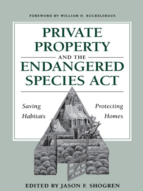 Cover image for book Private Property and the Endangered Species Act