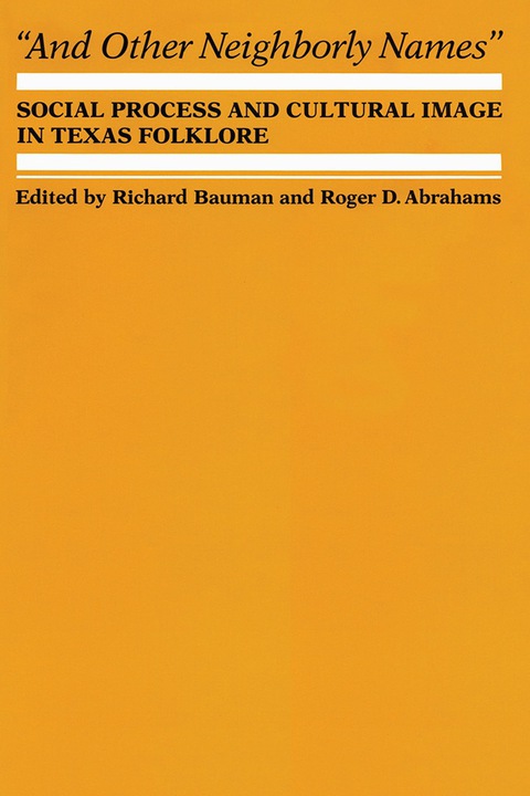 Cover image for book And Other Neighborly Names