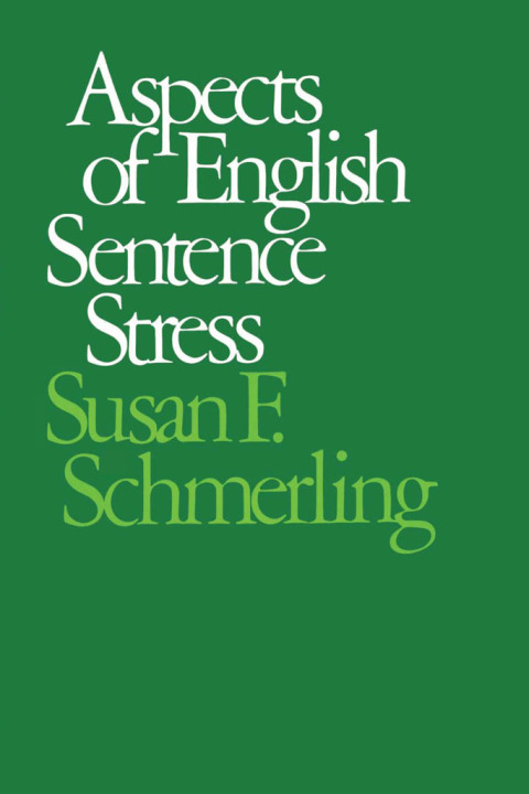 Cover image for book Aspects of English Sentence Stress