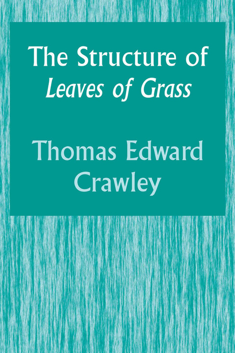 Cover image for book The Structure of Leaves of Grass