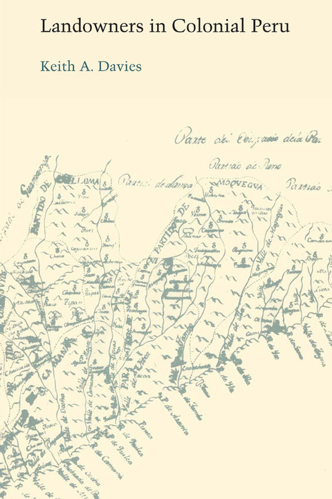 Cover image for book Landowners in Colonial Peru