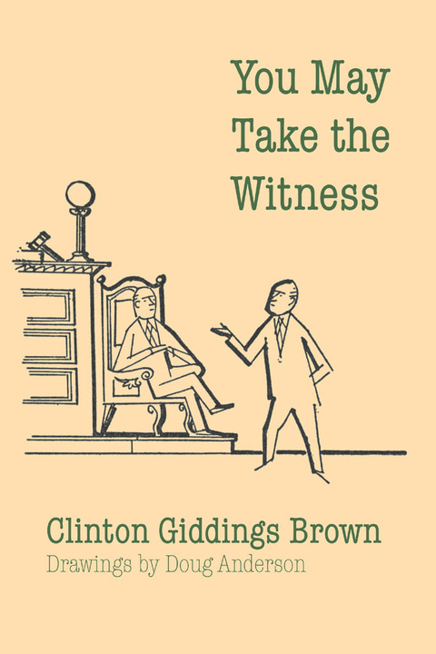 Cover image for book You May Take the Witness