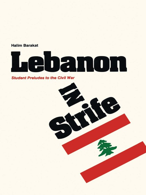Cover image for book Lebanon in Strife