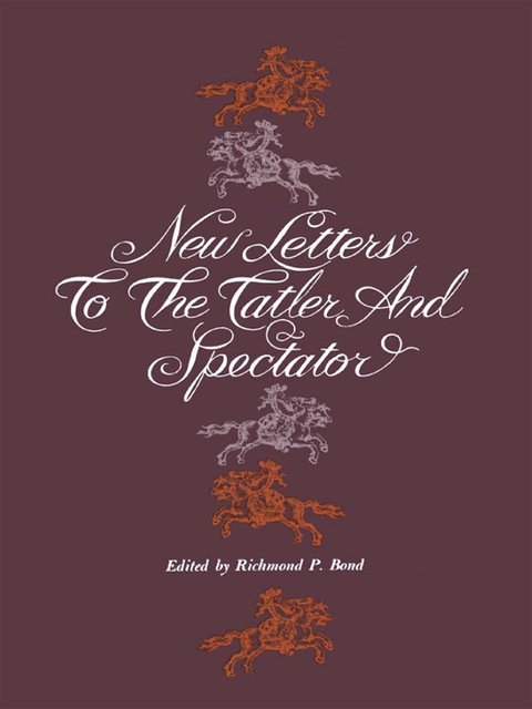 Cover image for book New Letters to the Tatler and Spectator