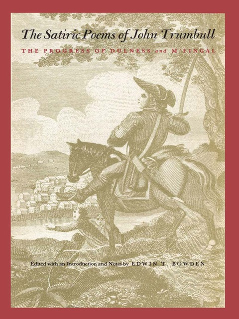 Cover image for book The Satiric Poems of John Trumbull