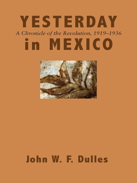 Cover image for book Yesterday in Mexico