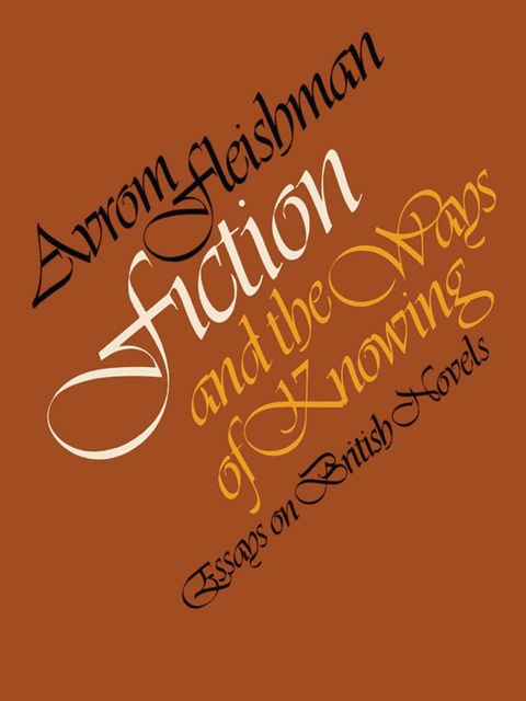 Cover image for book Fiction and the Ways of Knowing