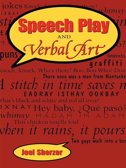 Cover image for book Speech Play and Verbal Art