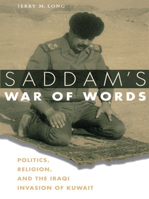 Cover image for book Saddam's War of Words