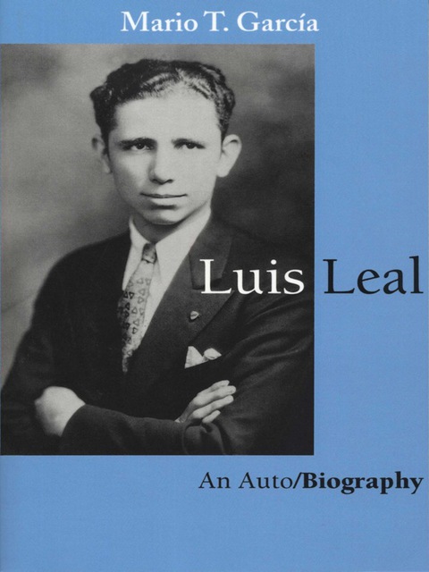 Cover image for book Luis Leal