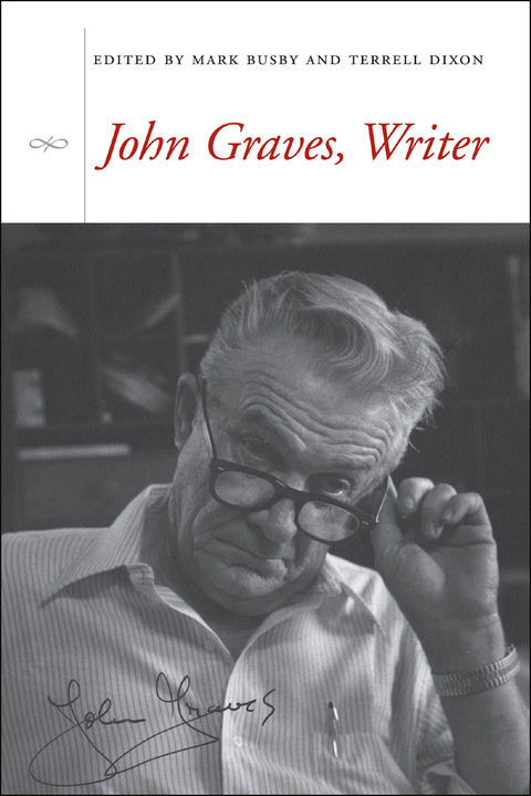 Cover image for book John Graves, Writer