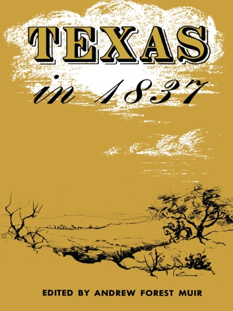 Cover image for book Texas in 1837
