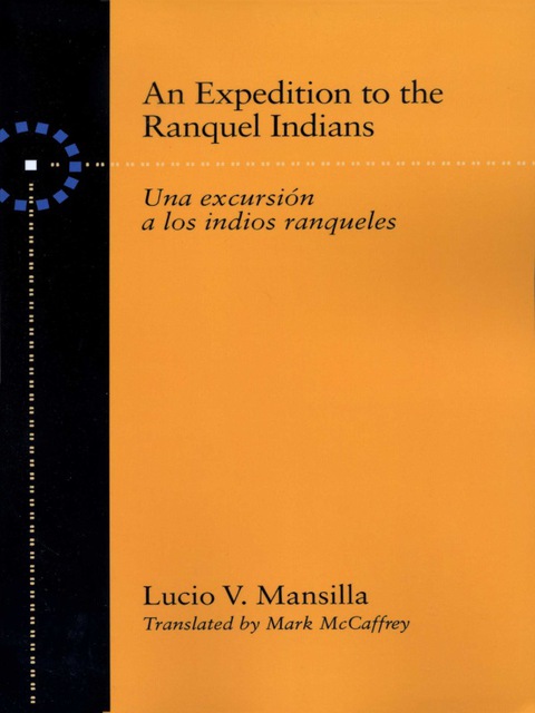 Cover image for book An Expedition to the Ranquel Indians