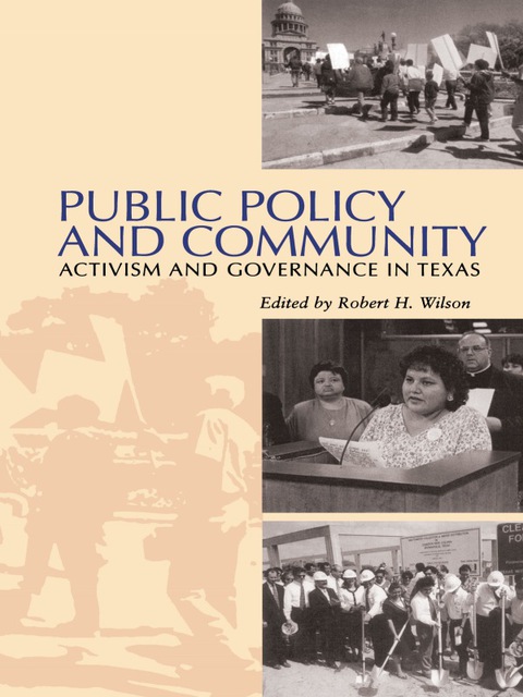 Cover image for book Public Policy and Community