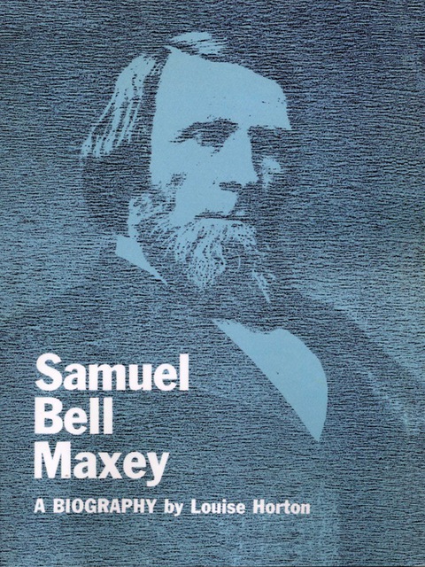 Cover image for book Samuel Bell Maxey