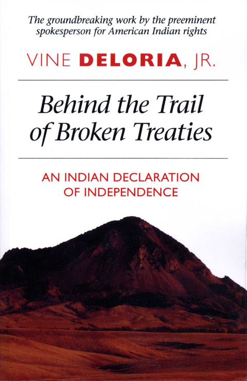 Cover image for book Behind the Trail of Broken Treaties