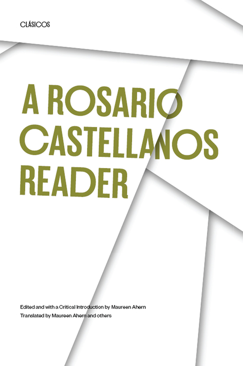 Cover image for book A Rosario Castellanos Reader