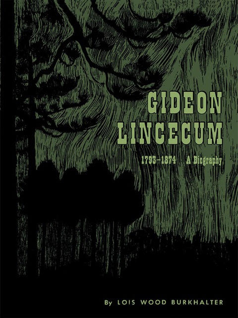 Cover image for book Gideon Lincecum, 1793-1874