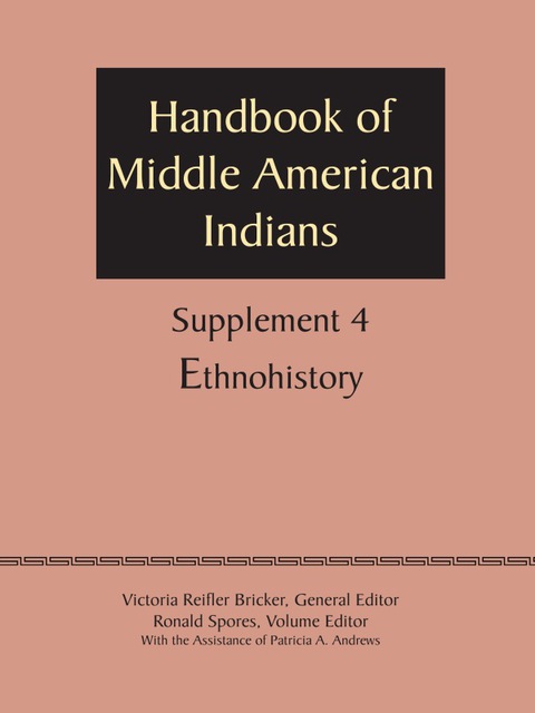Cover image for book Supplement to the Handbook of Middle American Indians, Volume 4