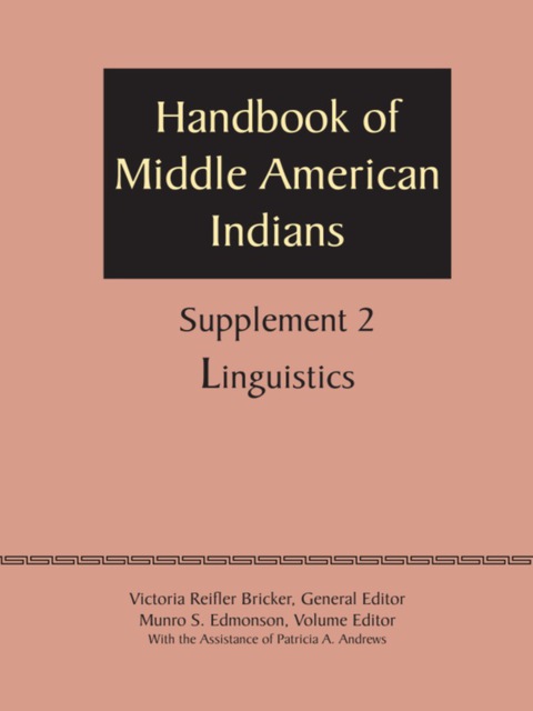 Cover image for book Supplement to the Handbook of Middle American Indians, Volume 2