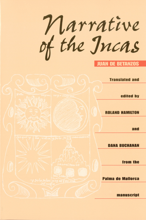 Cover image for book Narrative of the Incas