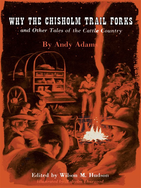 Cover image for book Why the Chisholm Trail Forks and Other Tales of the Cattle Country
