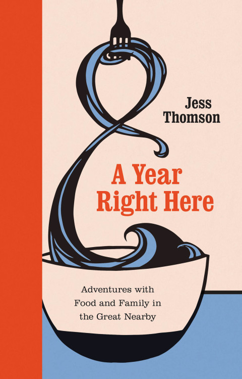 Cover image for book A Year Right Here