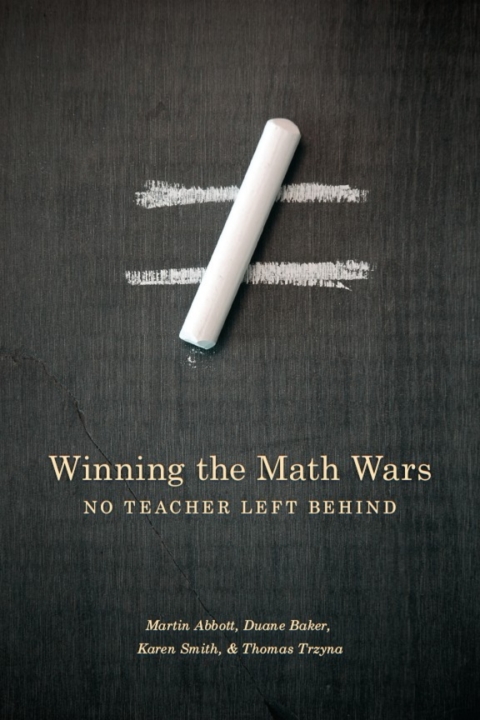 Cover image for book Winning the Math Wars