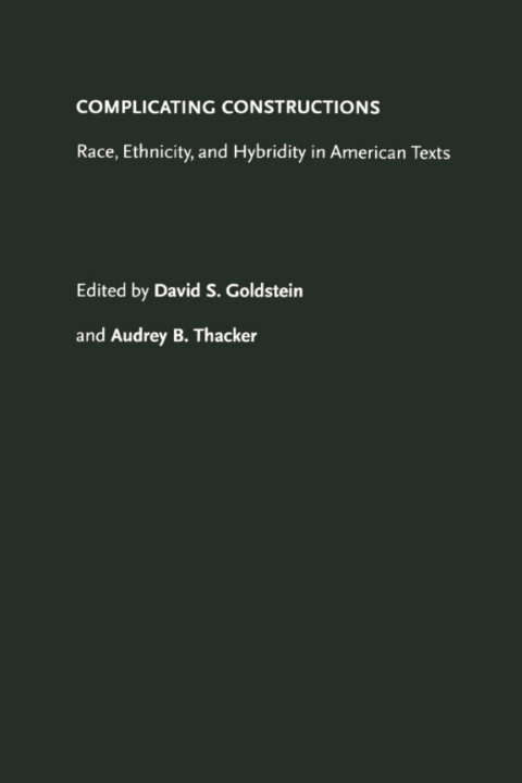Cover image for book Complicating Constructions
