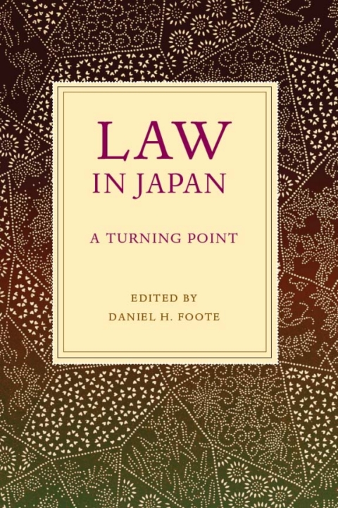 Cover image for book Law in Japan