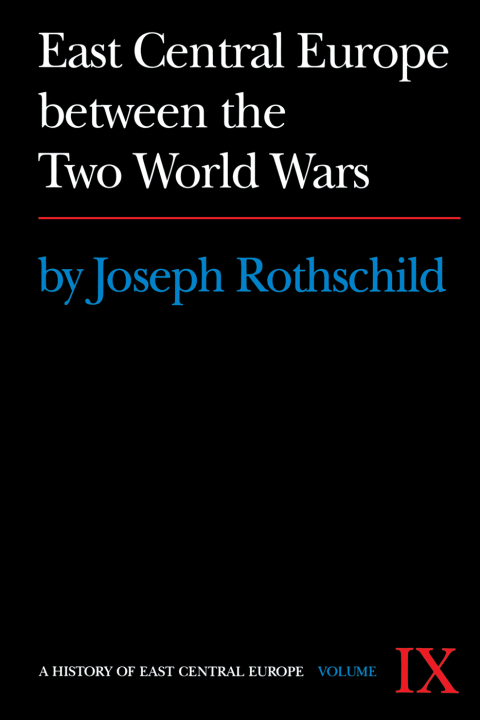Cover image for book East Central Europe between the Two World Wars