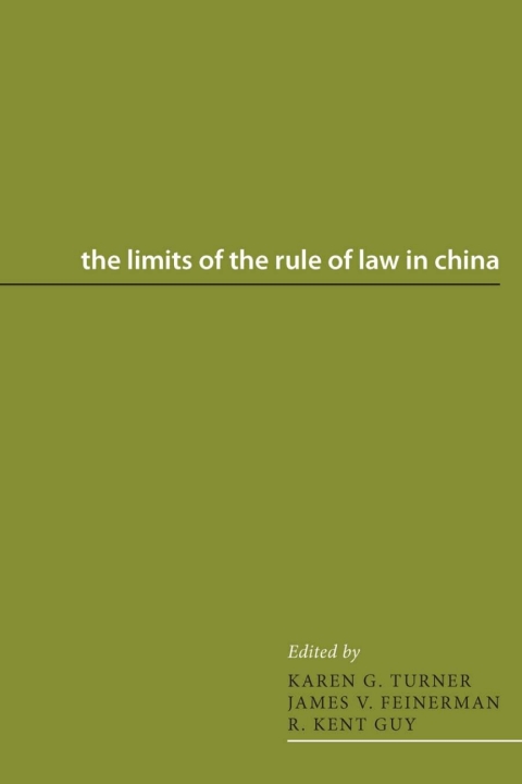 Cover image for book The Limits of the Rule of Law in China