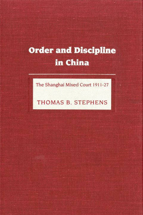 Cover image for book Order and Discipline in China