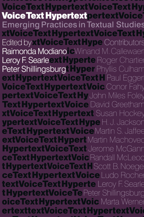 Cover image for book Voice, Text, Hypertext