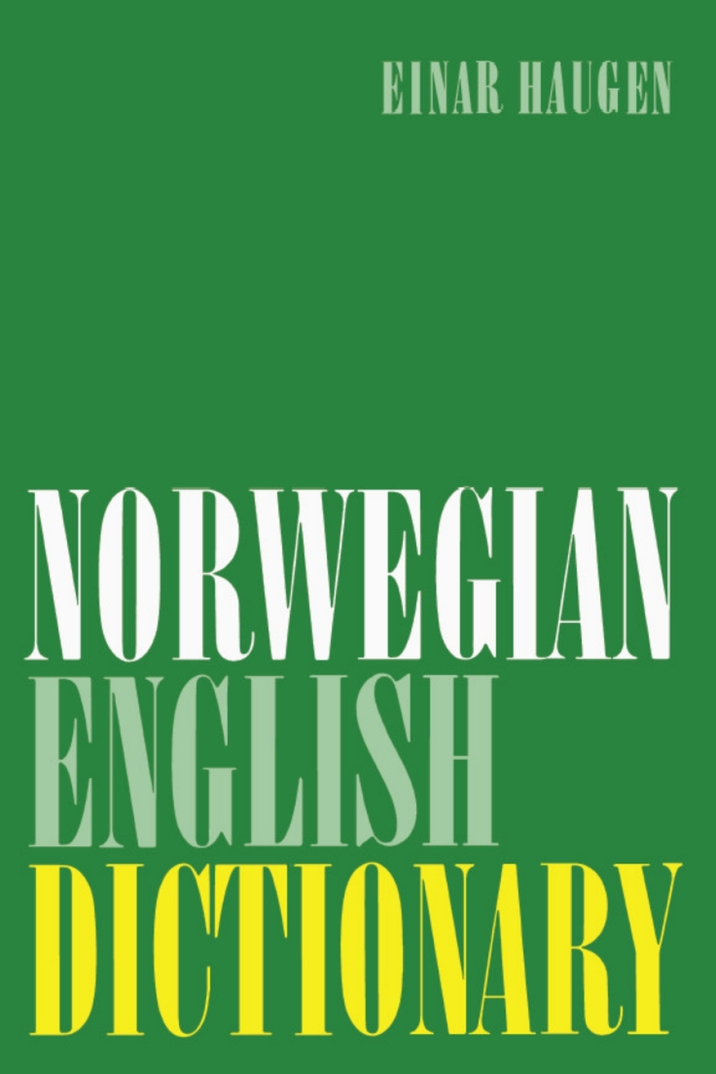 Norwegian-English Dictionary (eBook)