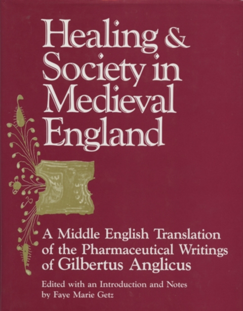 Cover image for book Healing and Society in Medieval England