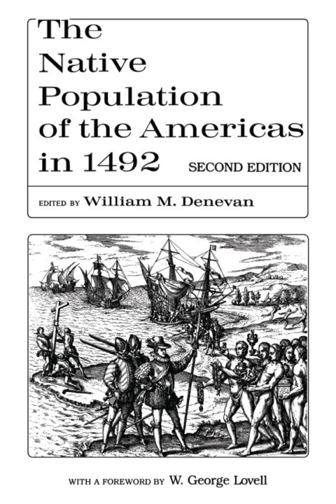 Cover image for book The Native Population of the Americas in 1492