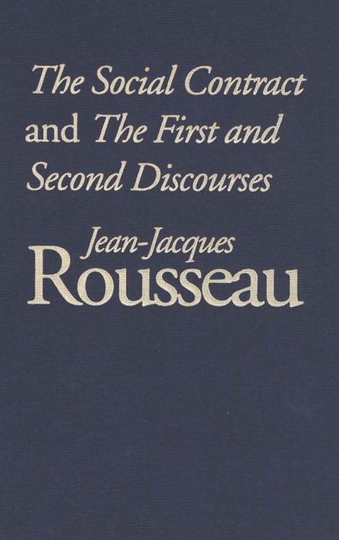Cover image for book The Social Contract and The First and Second Discourses