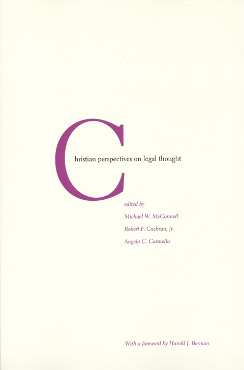 Cover image for book Christian Perspectives on Legal Thought