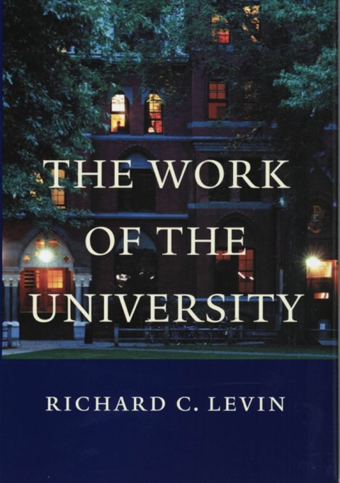 Cover image for book The Work of the University