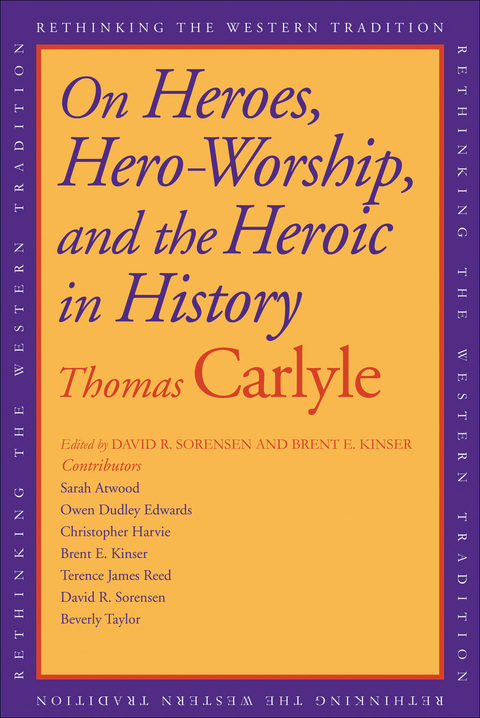 Cover image for book On Heroes, Hero Worship, and the Heroic in History