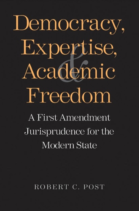 Cover image for book Democracy, Expertise, and Academic Freedom