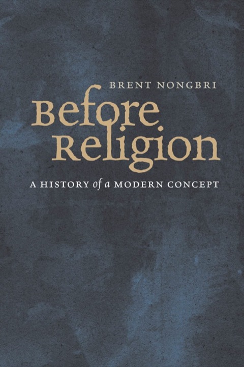 Cover image for book Before Religion