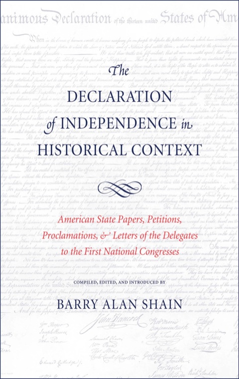 Cover image for book The Declaration of Independence in Historical Context